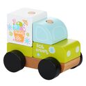 CUBIKA 13173 Camioncino dei gelati - puzzle in legno 5 pezzi