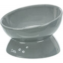 Bowl XXL, erhöht, Keramik, 0,35 l/o 17 cm, grau