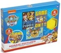Paw Patrol mozaika 21x15cm 4penové nálepky + 3druhy obrázkov