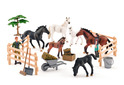 Faunica Pferdeset mit Lipizzaner 8 Figuren