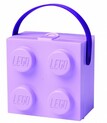LEGO box s rukoväťou - fialová