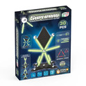 SUPERMAG magnetická stavebnica Glow 30ks