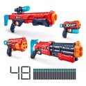 X-SHOT Großes Set - Vigilante, Hawk Eye, Fury 4, Kickback (6 Dosen, 48 Geschosse)
