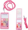 Ensemble de brillants à lèvres en forme de téléphone portable Top Model, 9 couleurs, avec pinceau