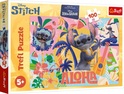 Trefl Puzzle 100 Стич и приятели в действие