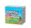 Brush-baby Dental Wipes, obrúsky na čistenie zúbkov, 0+