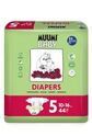 Plenice za enkratno uporabo 5 Maxi + 10-16 kg 44 kosov Baby Muumi