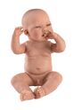 Llorens 84301 NEW BORN CHLAPČEK - realistické bábätko s celovinylovým telom - 43 cm