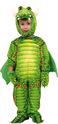 Costum de dragon cu picior mic verde