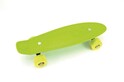 Skateboard - pennyboard 43cm, nosnosť 60kg plastovej osi, zelená, žltá kolesá