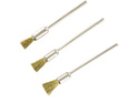 Brosse métallique Rotacraft à tige en laiton (3 pièces)