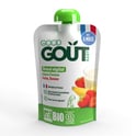 Príkrm ovocno-obilný BIO Ovsený dezert s jahodou a banánom 90g Good Gout
