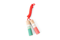 BS Toys Cuerda para saltar con mango de madera - rosa