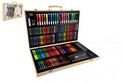 Coffret de peinture - Coffret créatif Art box 180 pièces dans une valise en bois 47x30x4,5cm