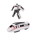 Robot metalic de tren rapid demontabil alb