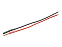 Konektor pozlátený 2.0mm s káblom 20AWG 10cm (1 pár)
