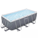 Piscina da giardino Bestway 56722 Power Steel 4,12 mx 2,01 mx 1,22 m Rettangolare con cartuccia. fil