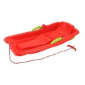 Plastikschlitten mit Bremsen Baby Mix KAROL rot
