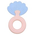 Anneau de dentition avec hochet Baby Mix coquillage