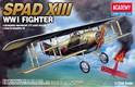 Kit modello aereo 12446 - SPAD XIII WWI FIGHTER (1:72)