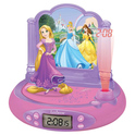 Lexibook 3D Wecker mit Disney Prinzessinnen Projektor