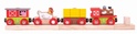 Bigjigs Rail Train farm + 3 vágány