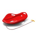 Baby Mix Premium Komfort Kinderschlitten Muschel 80 cm rot