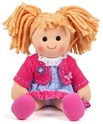 Bigjigs Toys Látková bábika Maggie 34cm