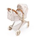 DeCuevas 81778 Skladací kočík pre bábiky 3 v 1 s taškou Verona 2025 - 73 cm
