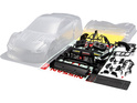 Karoserija ubojice 1:10 Nissan Motul Autech GT-R 2016 prozirna