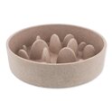 Bol Dog Fantasy anti-glouton EcoStyle beige 17cm, 750ml