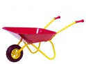 Carriola in metallo Yupee grande rossa 78x40x32cm