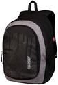 Target-Studentenrucksack, Schwarz, Zweikammer