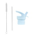 A Little Lovely Company - bouchon, brosse et paille pour bouteille en acier inoxydable - benne bascu