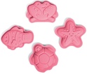 Bigjigs Toys Moules en silicone roses Coral