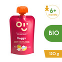 Beggs BIO Riz pour enfants avec yaourt, banane, mangue et framboises (120 g)