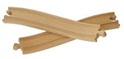 BABU vláčiky - Koľaj S 22,5 cm, 2ks