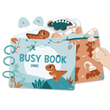 Janod Dino Busy Book interaktives Buch mit Aktivitäten ab 3 Jahren