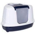 Magic Cat Jumbo WC s poklopcem kutni plavi 59x45x39cm