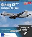 Model Kit letadlo 12639 - Boeing 737 "Colombian Air Force"  (1:144)