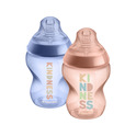 Babyflasche, anti-kolik, 0m+, 260 ml, Freundlichkeit, 2 Stk.