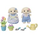 Sylvanian Families Blumenset und Geschwister Flora Kaninchen