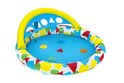 Bestway Piscine gonflable avec formes à encastrer, 1,20m x 1,17m x 46cm