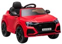 Elektroauto Audi RSQ8, 12V, 2,4 GHz Fernbedienung, USB/SD Eingang, LED rot