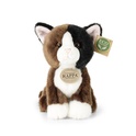Chat en peluche assis 18 cm ECO-FRIENDLY