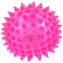 Spielzeughund Fantasy Ball LED rosa 6cm