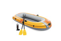 Intex 66312 Aufblasbares Boot Challenger 2 Set, 236 x 114 x 41 cm