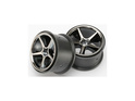 Traxxas disk 2.2" Gemini čierny chróm (2)