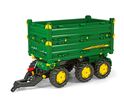 Rollytoys Anhänger John Deere, dreiseitig kippbar