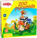 Haba Детска настолна игра ZOO пирамида SK CZ версия